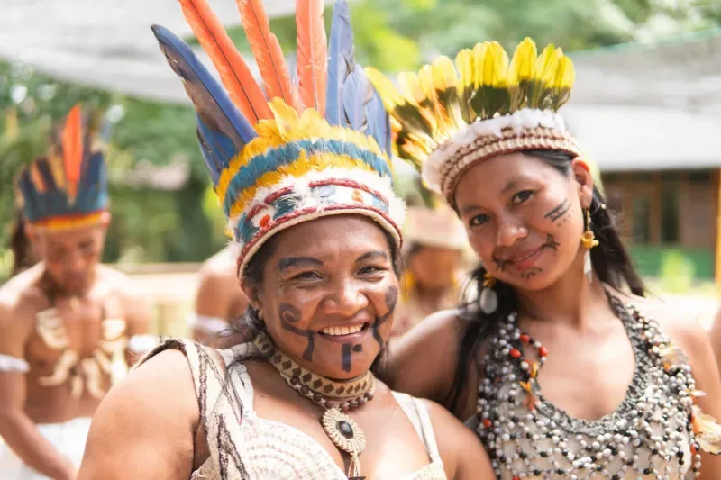 Fotografía publicada para ilustrar la región amazónica colombiana